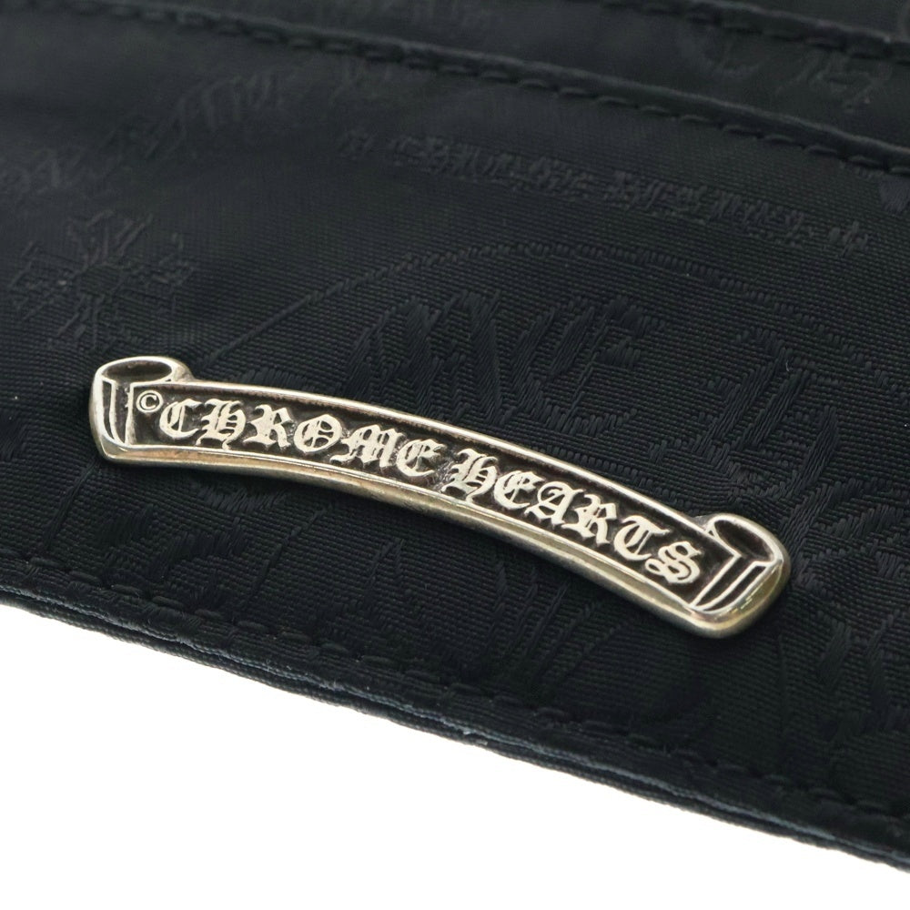 CHROME HEARTS(クロムハーツ) DOUBLE SIDE ダブルサイド 総柄ナイロンカードケース