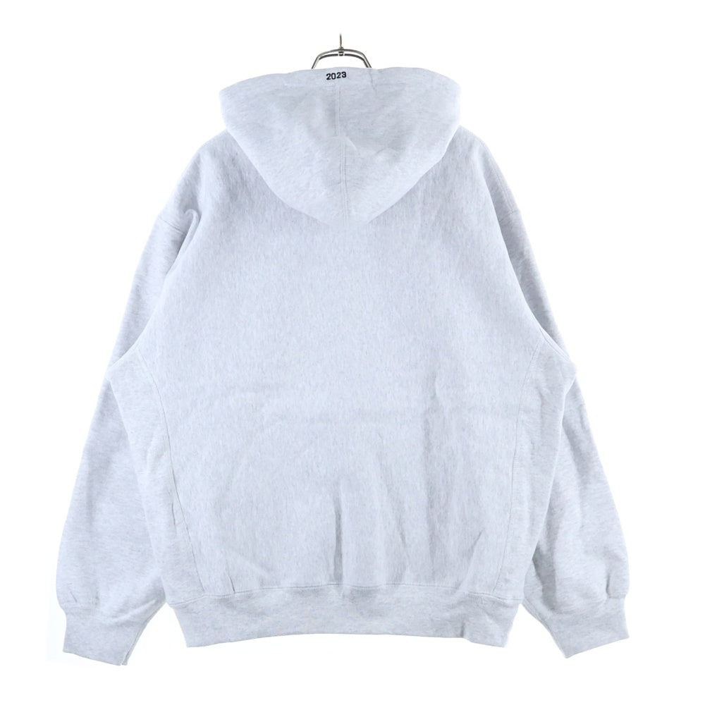 SUPREME(シュプリーム) 23AW Box Logo Hooded Sweatshirt カモフラ ボックスロゴフーディー プルオーバースウェットパーカー グレー