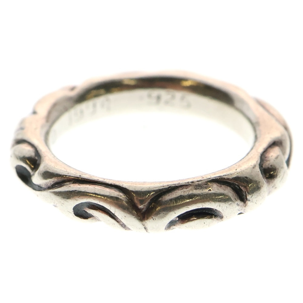 CHROME HEARTS(クロムハーツ) SCRL BAND スクロールバンド リング シルバー BCA351