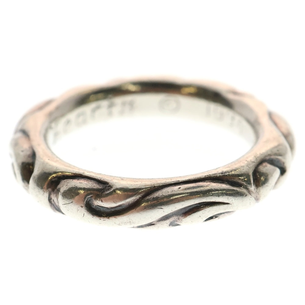 CHROME HEARTS(クロムハーツ) SCRL BAND スクロールバンド リング シルバー BCA351