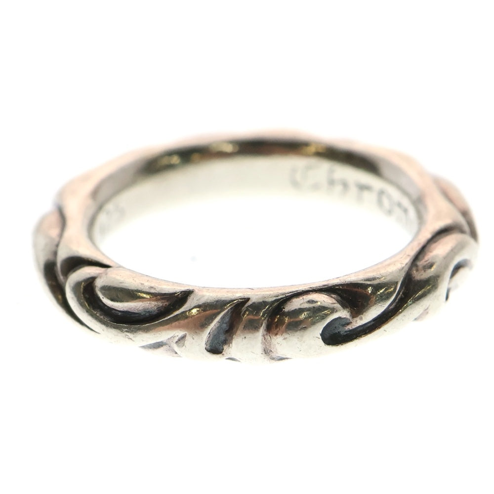 CHROME HEARTS(クロムハーツ) SCRL BAND スクロールバンド リング シルバー BCA351