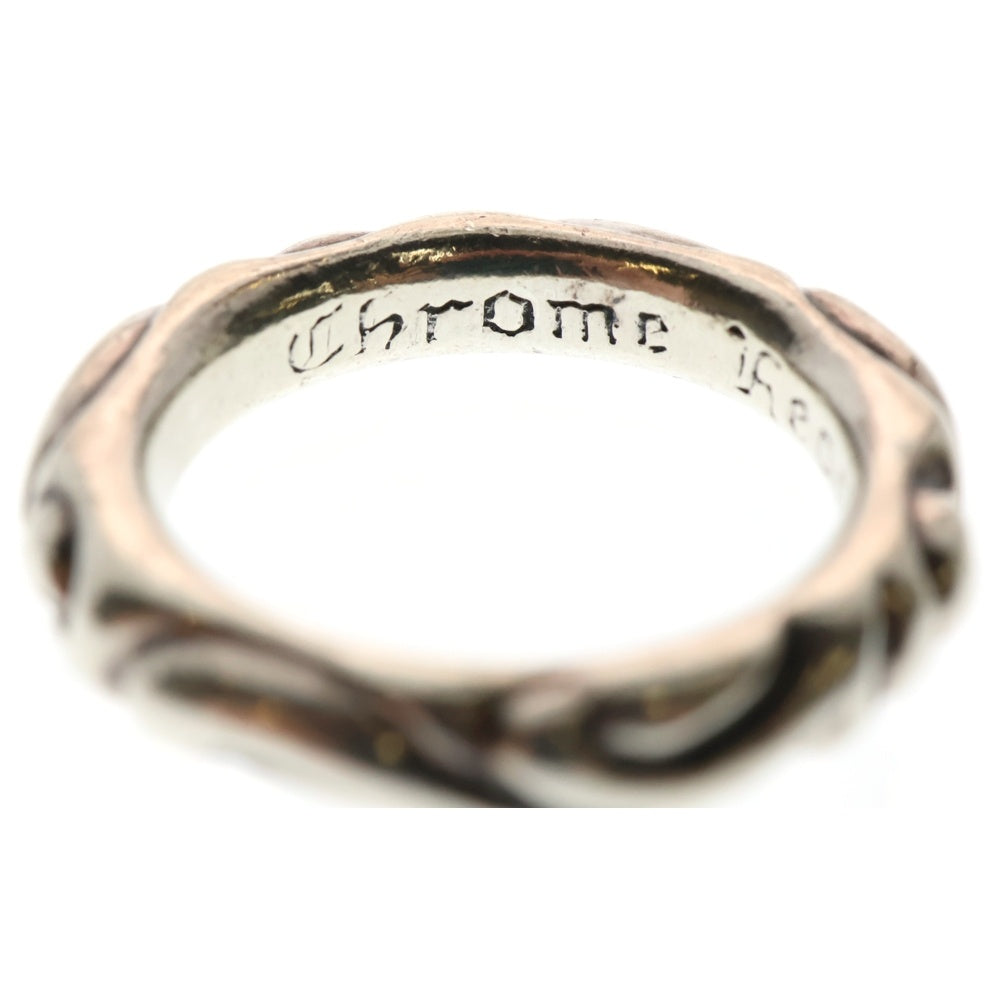 CHROME HEARTS(クロムハーツ) SCRL BAND スクロールバンド リング シルバー BCA351