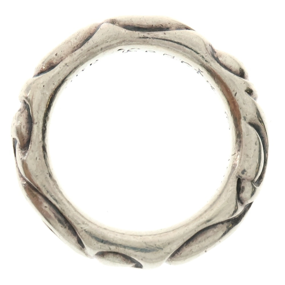 CHROME HEARTS(クロムハーツ) SCRL BAND スクロールバンド リング シルバー BCA351