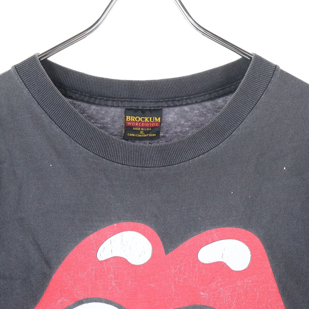 VINTAGE(ヴィンテージ) 90s ROLLING STONES 1994 VOODOO LOUNGE WORLD TOUR ローリングストーンズ ヴードゥー・ラウンジ・ワールド・ツアー Tシャツ 半袖カットソー ブラック