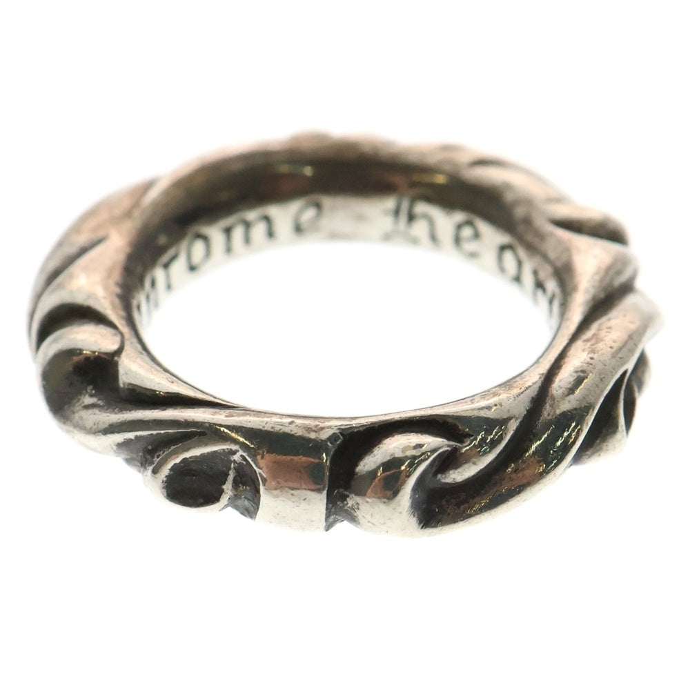 CHROME HEARTS(クロムハーツ) SCRL BAND スクロールバンド リング シルバー BCA351