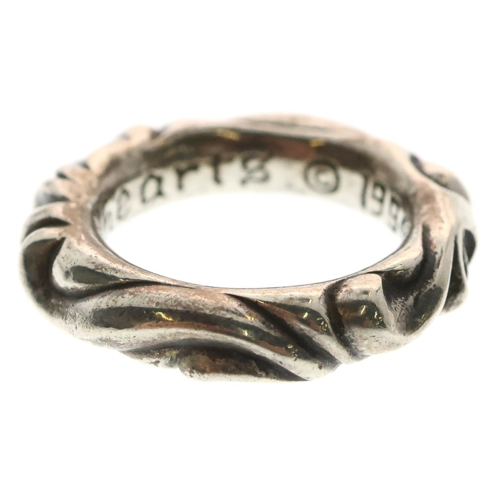 CHROME HEARTS(クロムハーツ) SCRL BAND スクロールバンド リング シルバー BCA351