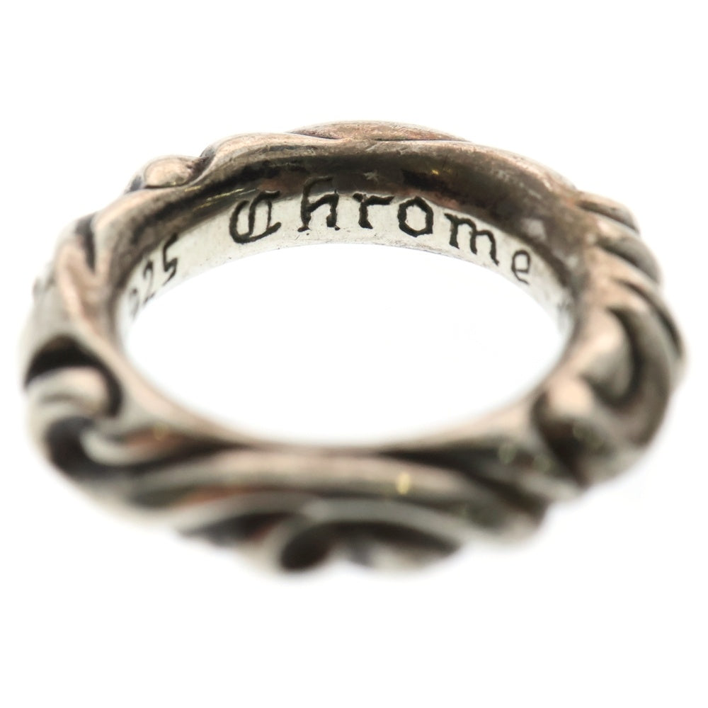 CHROME HEARTS(クロムハーツ) SCRL BAND スクロールバンド リング シルバー BCA351
