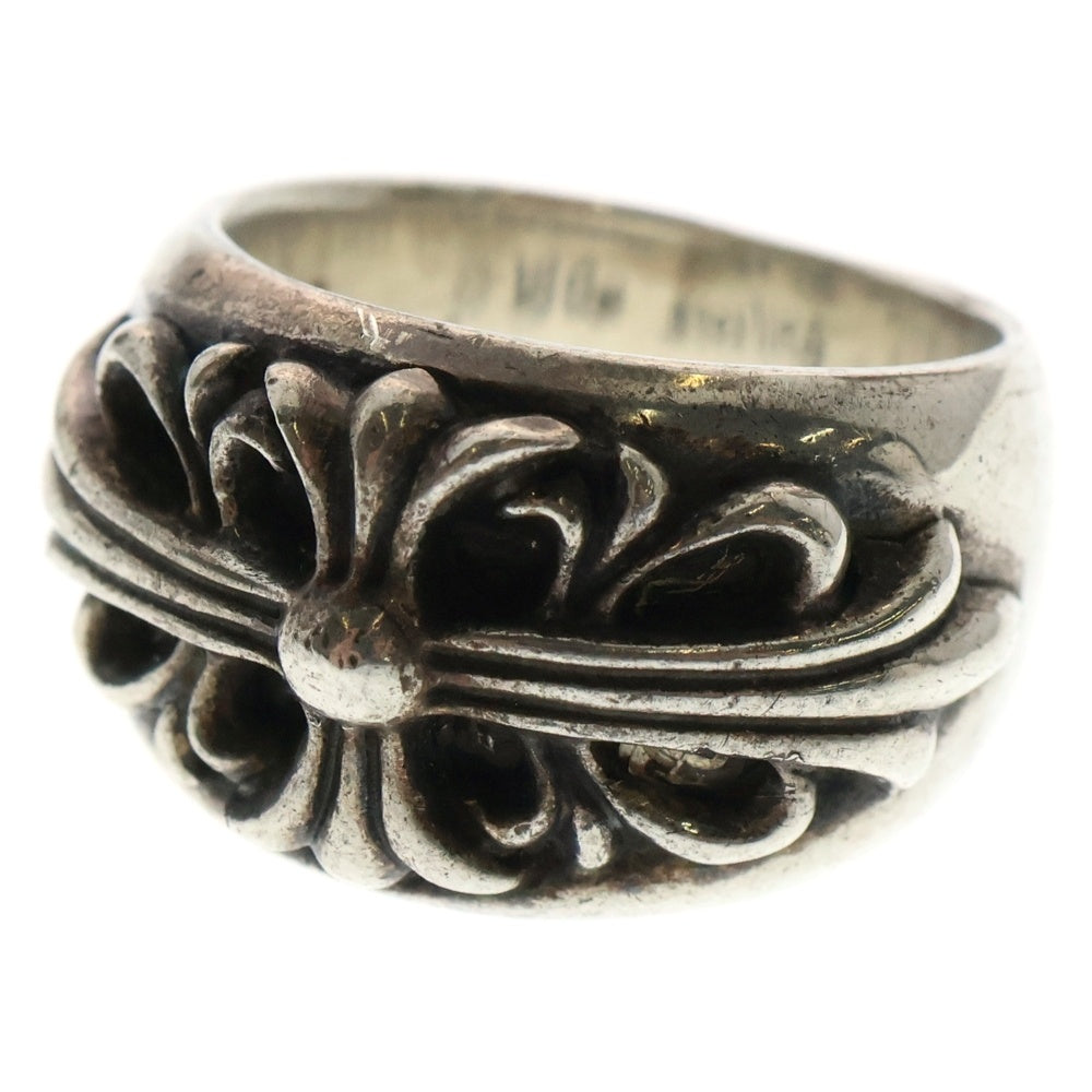 CHROME HEARTS(クロムハーツ) FLRL CRS フローラルクロス リング シルバー BCA346