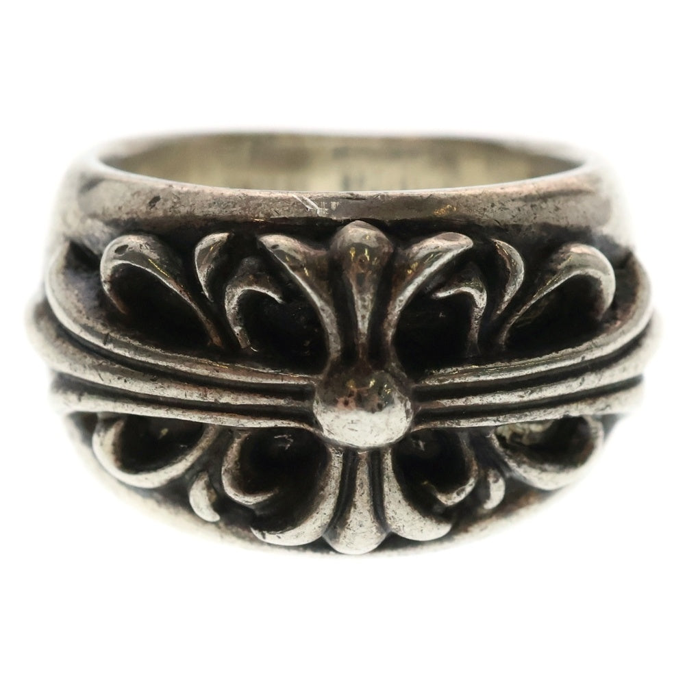 CHROME HEARTS(クロムハーツ) FLRL CRS フローラルクロス リング シルバー BCA346