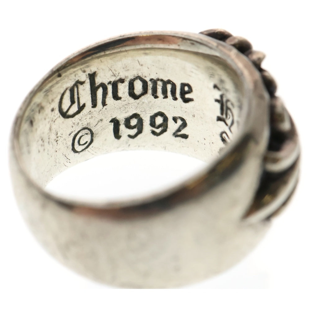 CHROME HEARTS(クロムハーツ) FLRL CRS フローラルクロス リング シルバー BCA346