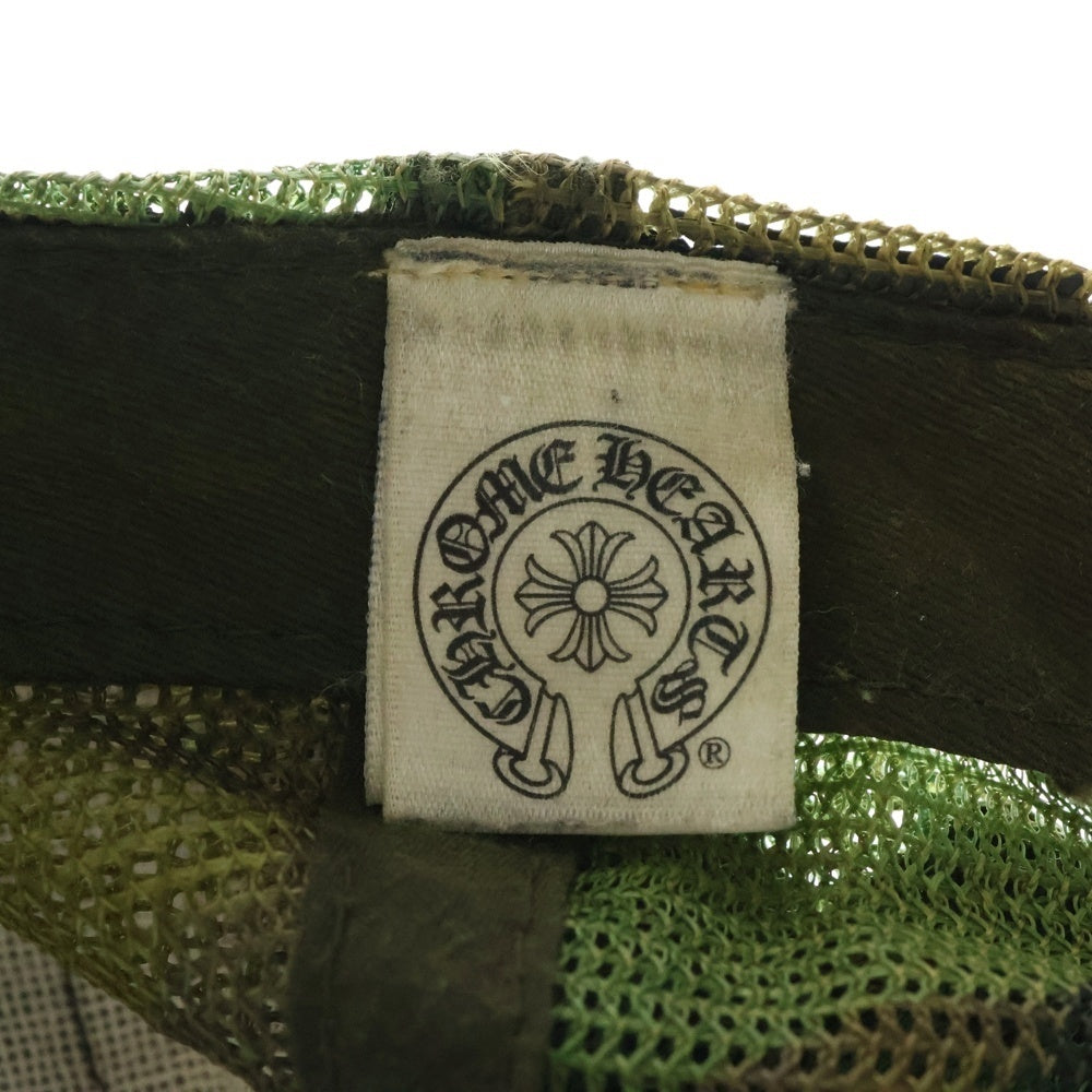 CHROME HEARTS(クロムハーツ) TRUCKER CAP CHパッチ メッシュトラッカーキャップ 帽子 カーキ カモ柄