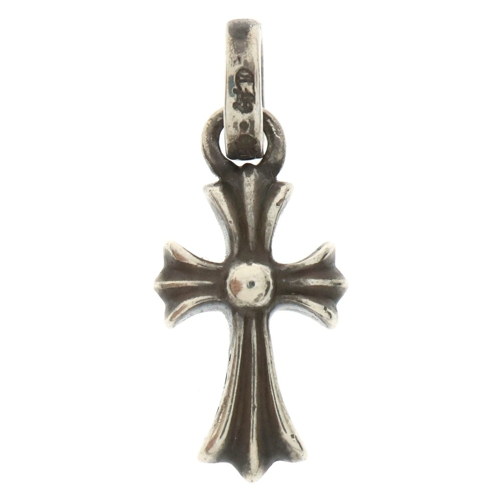 CHROME HEARTS(クロムハーツ) CRS BBYFAT P DMND ベイビーファットクロス PAVEダイヤ ペンダントトップ シルバー BCA234