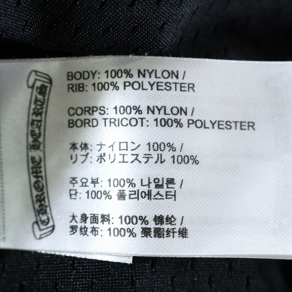 CHROME HEARTS(クロムハーツ) MESH WARM UP JERSEY TEE CHプリントメッシュTシャツ ブラック
