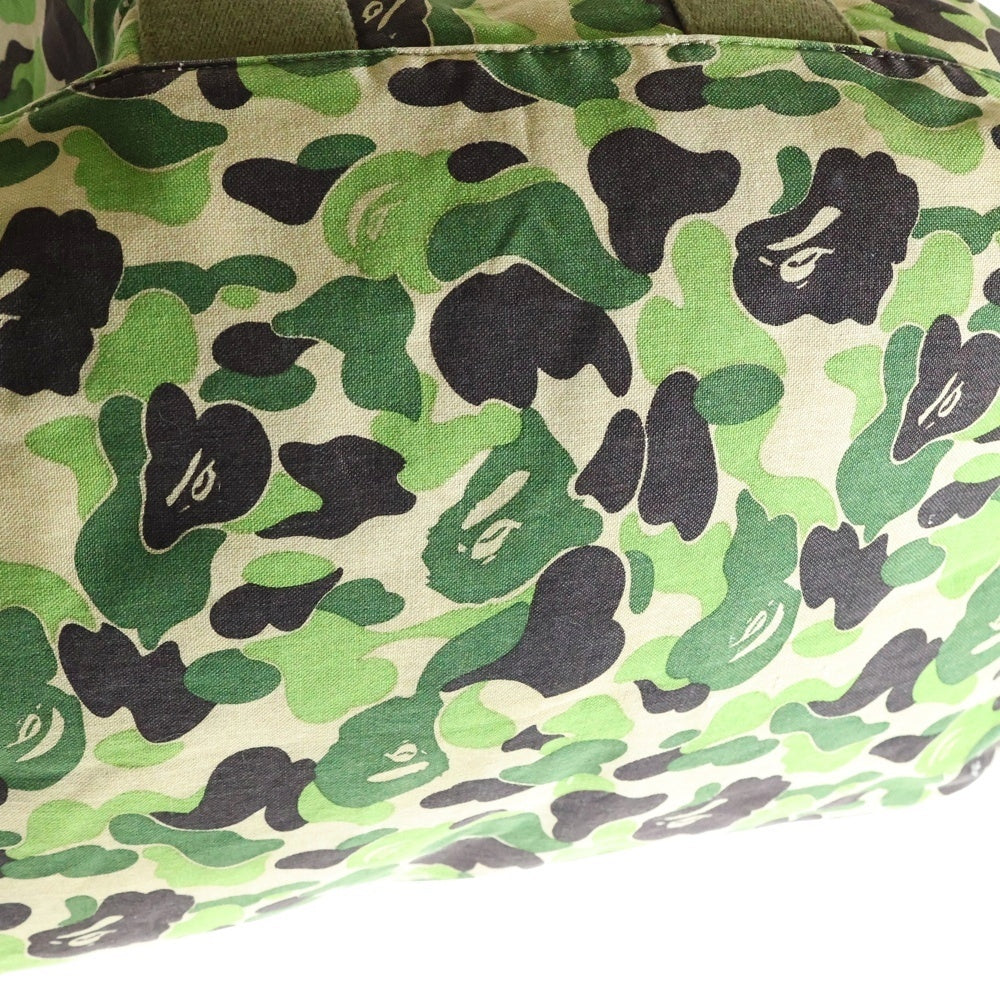A BATHING APE(アベイシングエイプ) ×PORTER ポーター 初期 猿迷彩 ボストンバッグ