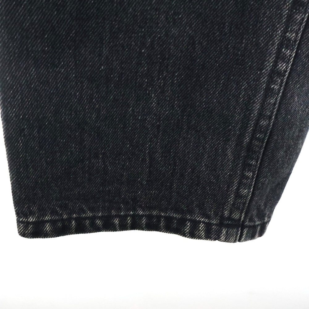 JOHN LAWRENCE SULLIVAN(ジョンローレンスサリバン) FRONT SIDE BELTED DENIM PANTS フロントサイド ベルテッドデニム ブラック 2B007-0320-34