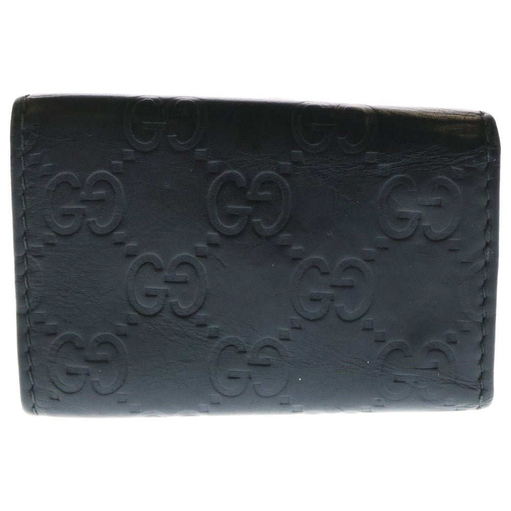 GUCCI(グッチ) GGロゴ レザーキーケース 181680 0959 ブラック