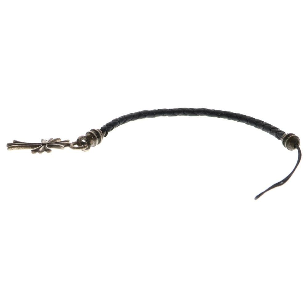 CHROME HEARTS(クロムハーツ) タイニーCHクロス 携帯ストラップ シルバー