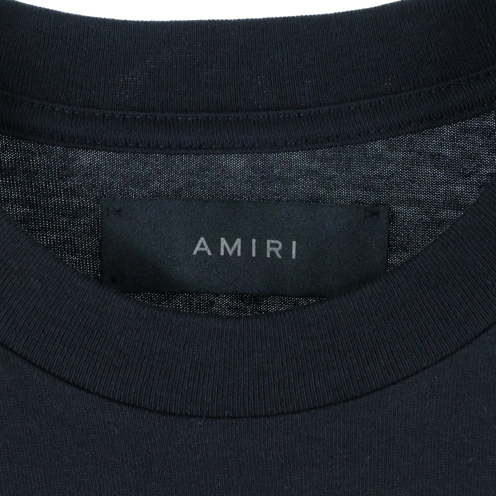 AMIRI(アミリ) Sun Print Tee サンプリント ロゴ 半袖Tシャツ ブラック
