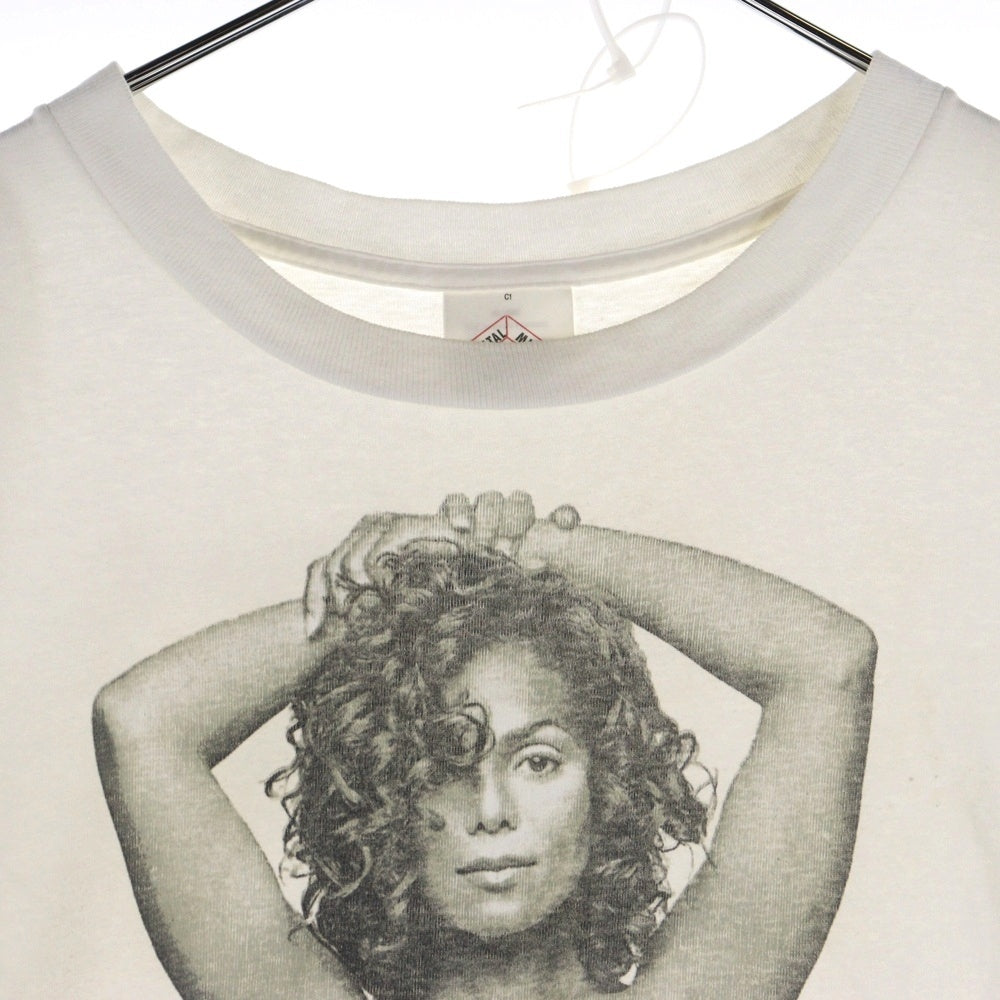 VINTAGE(ヴィンテージ) 90s Janet Jackson world tour ジャネット・ジャクソン ワールドツアー 半袖Tシャツ カットソー ホワイト