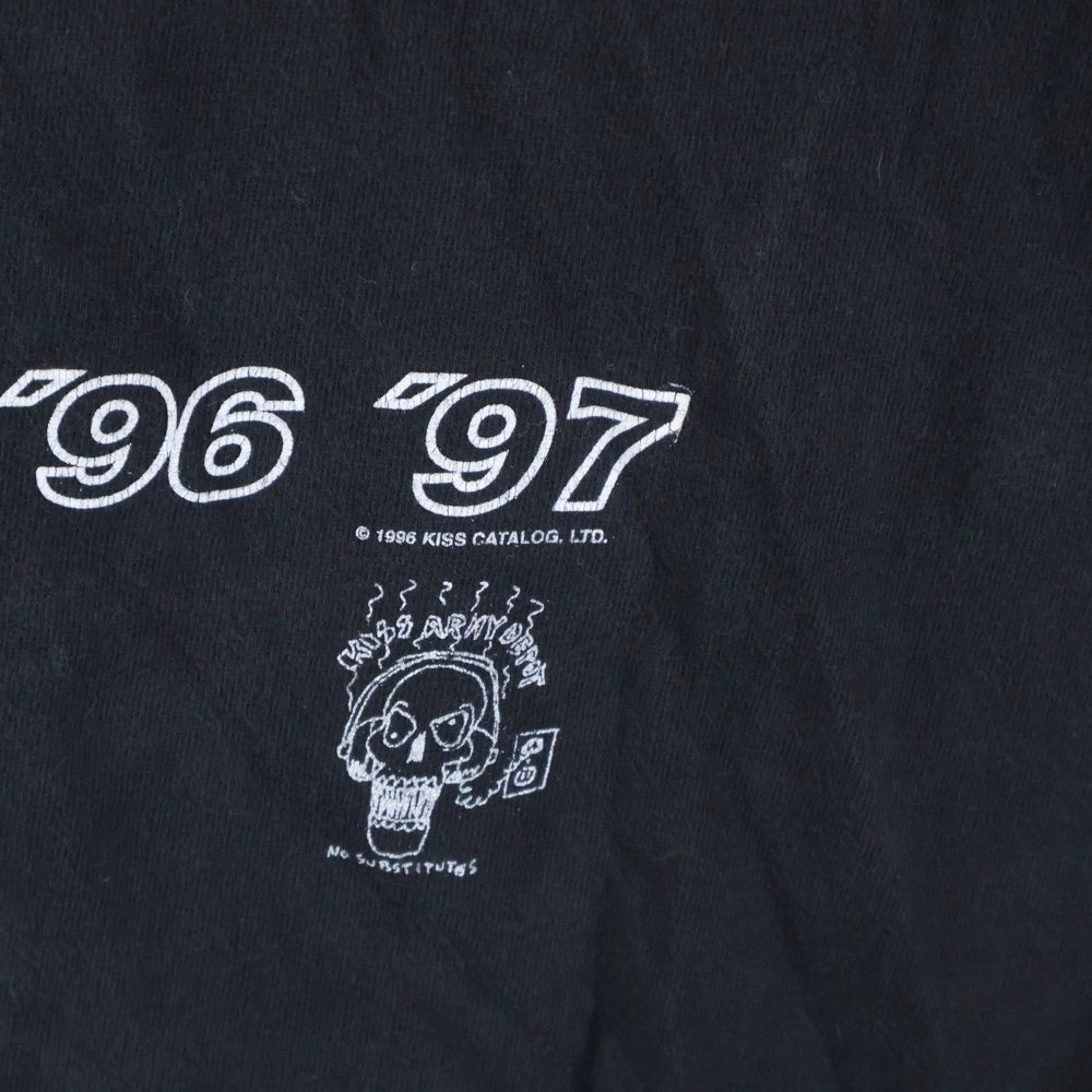 VINTAGE(ヴィンテージ) KISS ALIVE WORLDWIDE TOUR 1996 CHAMP キス アライブワールドツアー1996 半袖Tシャツカットソー