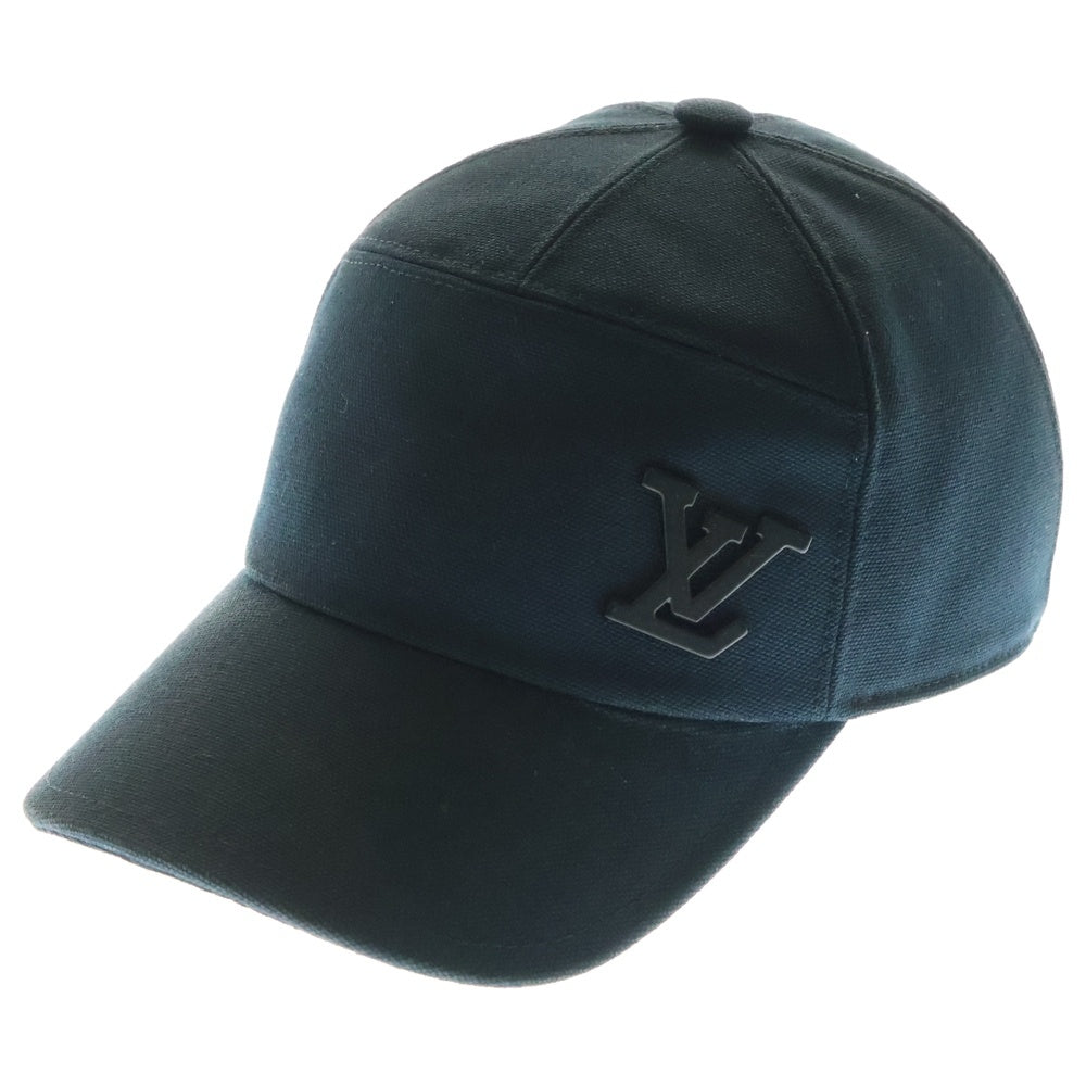 LOUIS VUITTON(ルイヴィトン) アエログラム LV ロゴ 帽子 キャップ M77125 ブラック