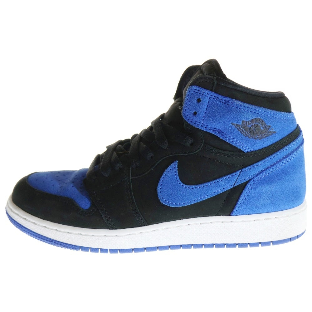 NIKE(ナイキ) AIR JORDAN 1 RETRO HIGH OG GS Royal Reimagined エアジョーダン1 レトロ ロイヤルリイマジンド ハイカットスニーカー レディース US6/24cm FD1437-042