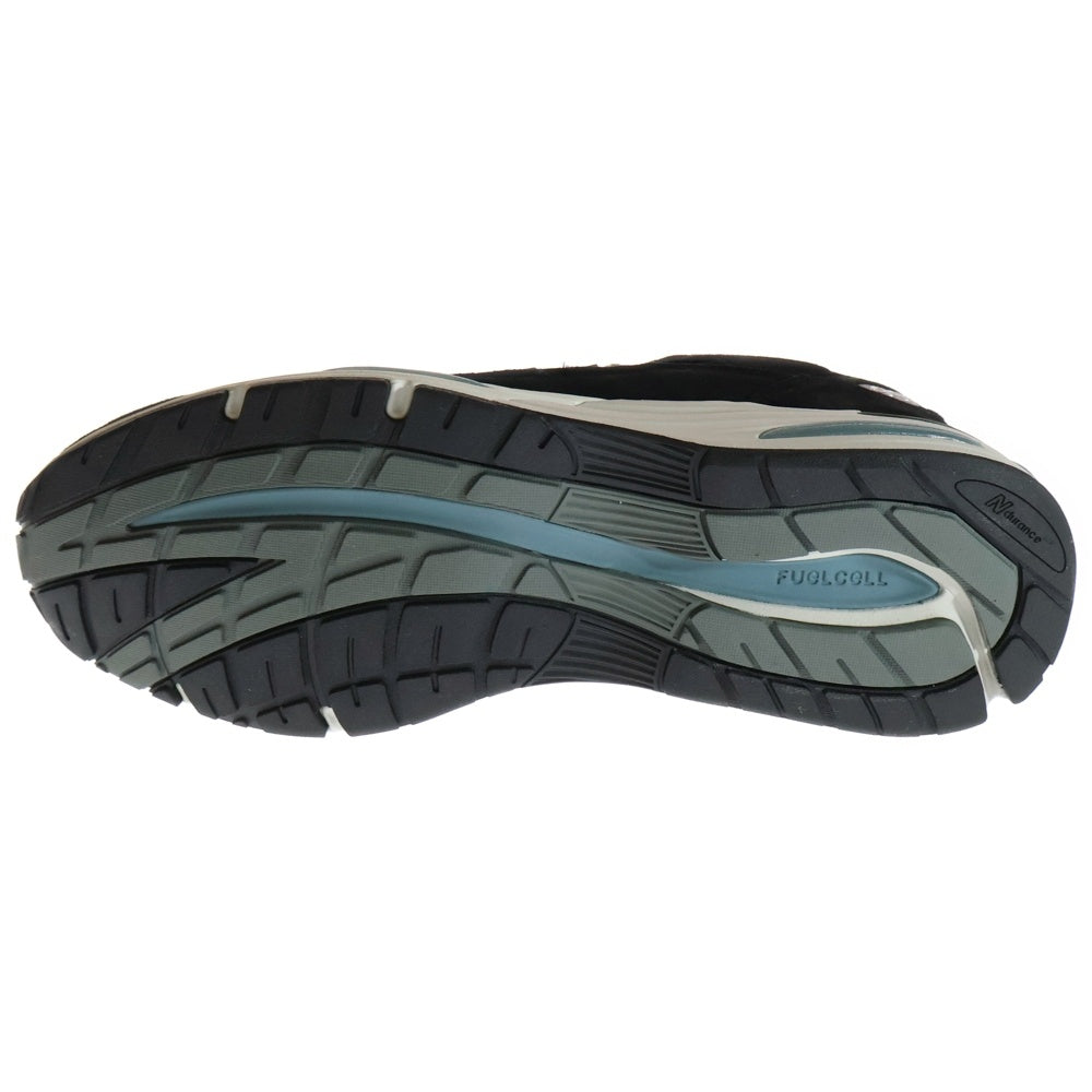 New Balance(ニューバランス) U991BK2 991 V2 スウェード ローカットスニーカー ブラック/グレー US9.5/27.5cm