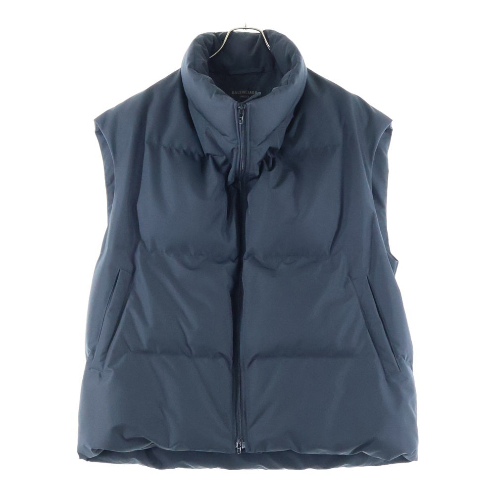 BALENCIAGA(バレンシアガ) 22AW Swing Puffer Gilet スウィングダウンベスト 720167 TNO32 ブラック