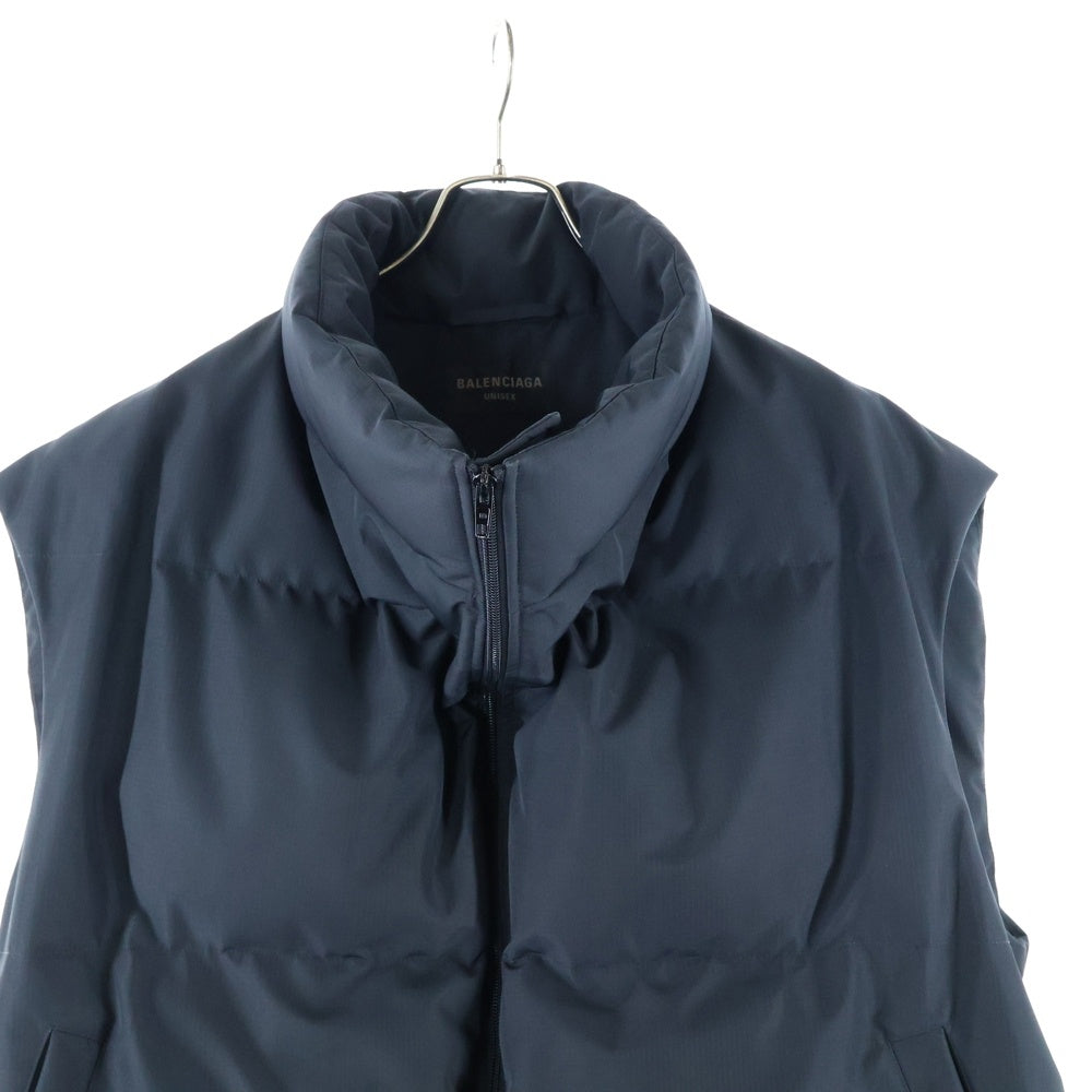 BALENCIAGA(バレンシアガ) 22AW Swing Puffer Gilet スウィングダウンベスト 720167 TNO32 ブラック