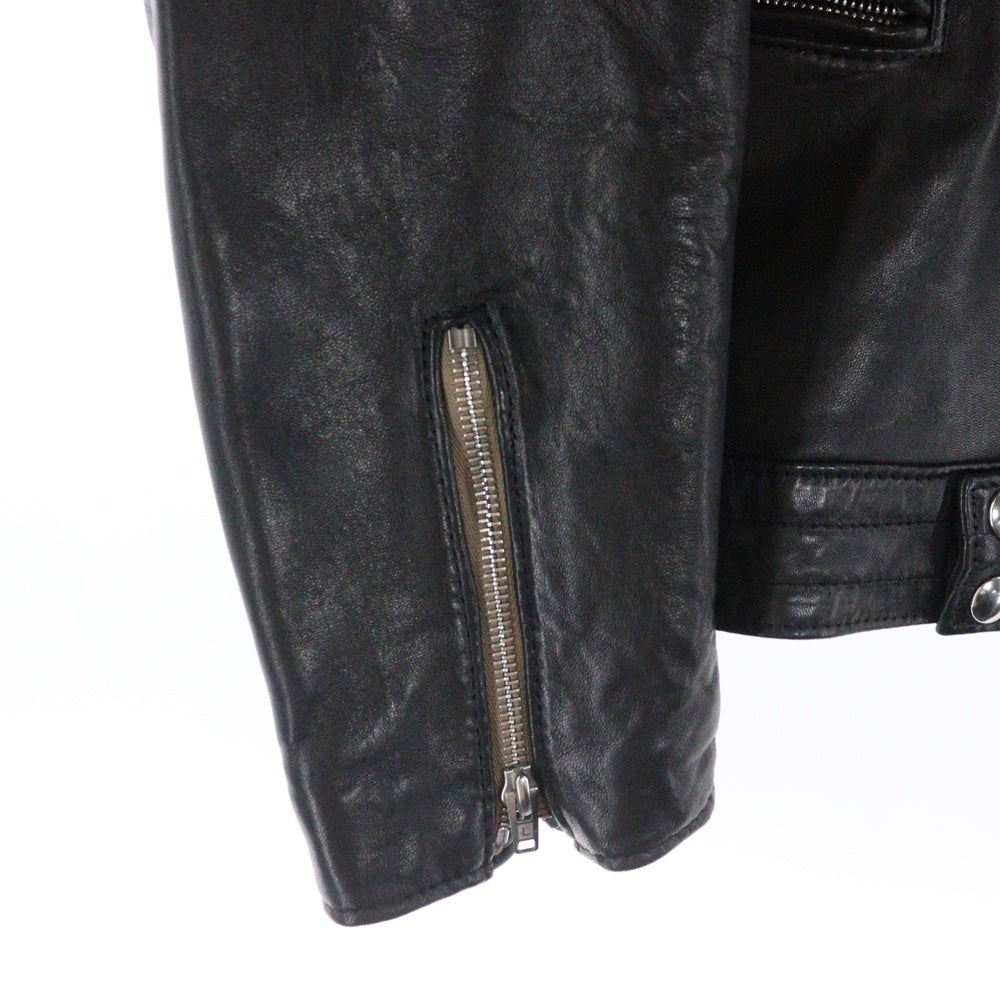 Lewis Leathers(ルイスレザー) 441T CYCLONE TIGHT FIT サイクロン タイトフィット ホースハイド ダブルライダース レザージャケット ブラック