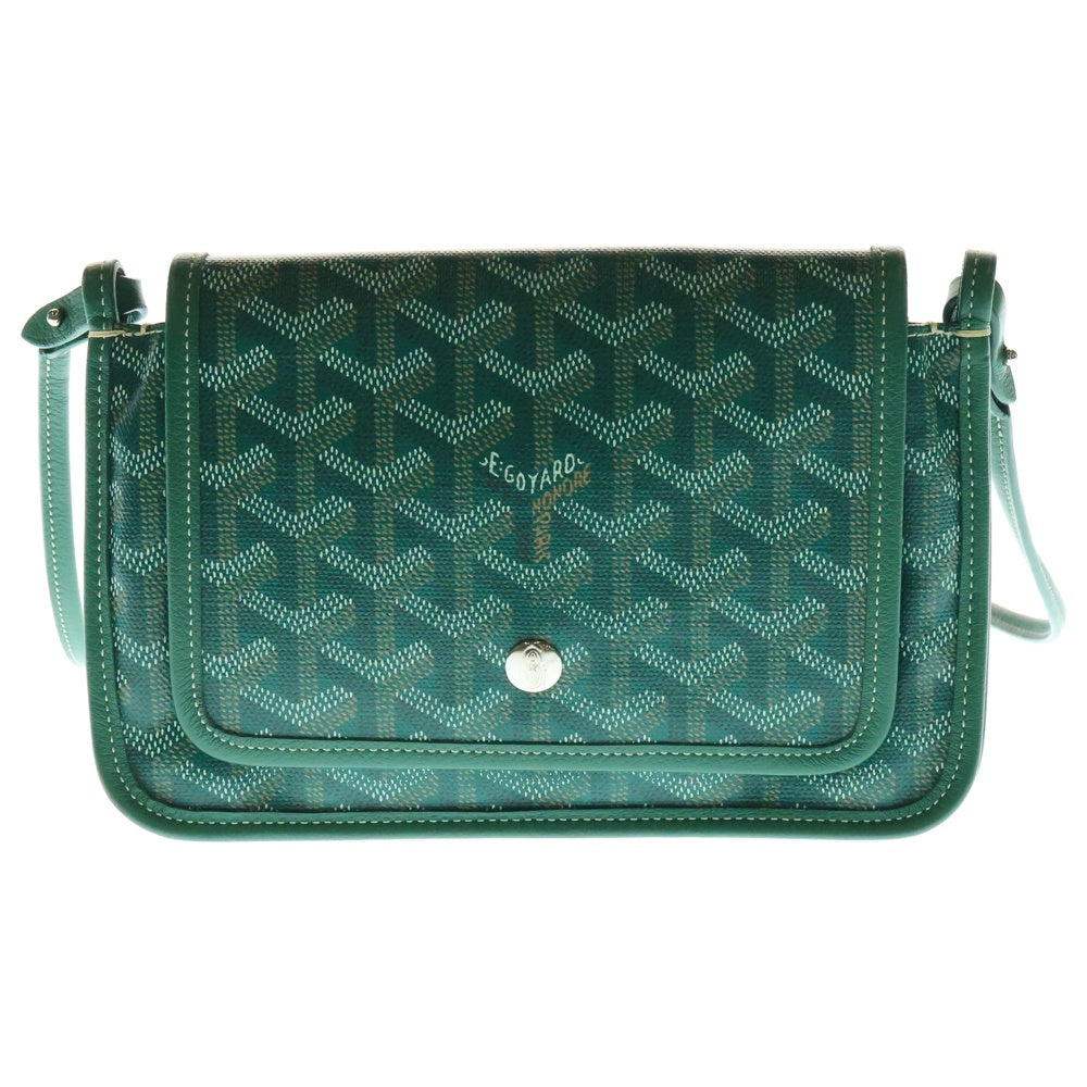 GOYARD(ゴヤール) プリュメ ショルダーバッグ ショルダーポシェット ミニバッグ レザー グリーン