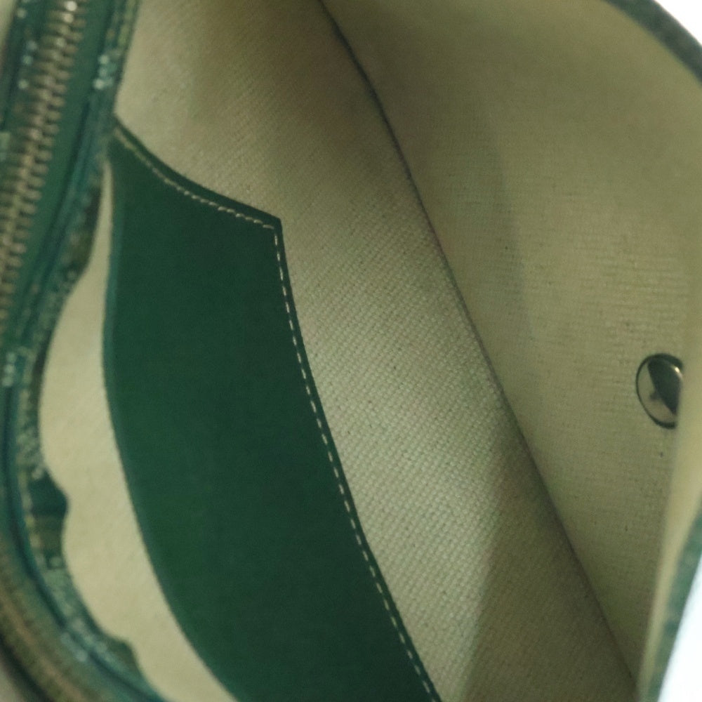 GOYARD(ゴヤール) プリュメ ショルダーバッグ ショルダーポシェット ミニバッグ レザー グリーン