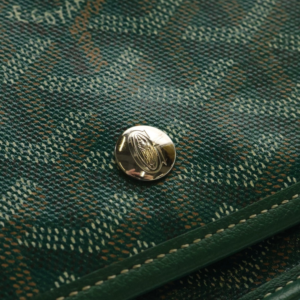 GOYARD(ゴヤール) プリュメ ショルダーバッグ ショルダーポシェット ミニバッグ レザー グリーン