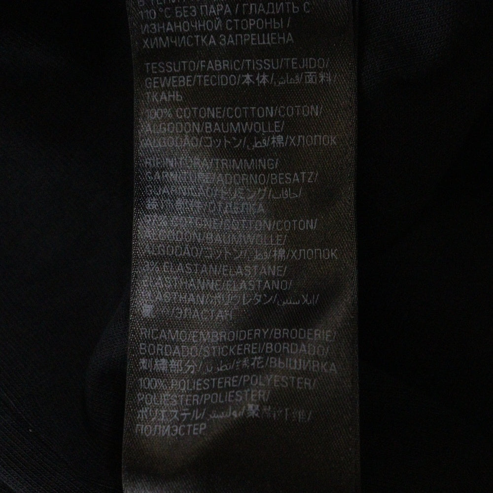 BALENCIAGA(バレンシアガ) INSIDE OUT T-SHIRT インサイドアウトロゴ オーバーサイズ クルーネック半袖Tシャツ 720198 TNVR5 ブラック