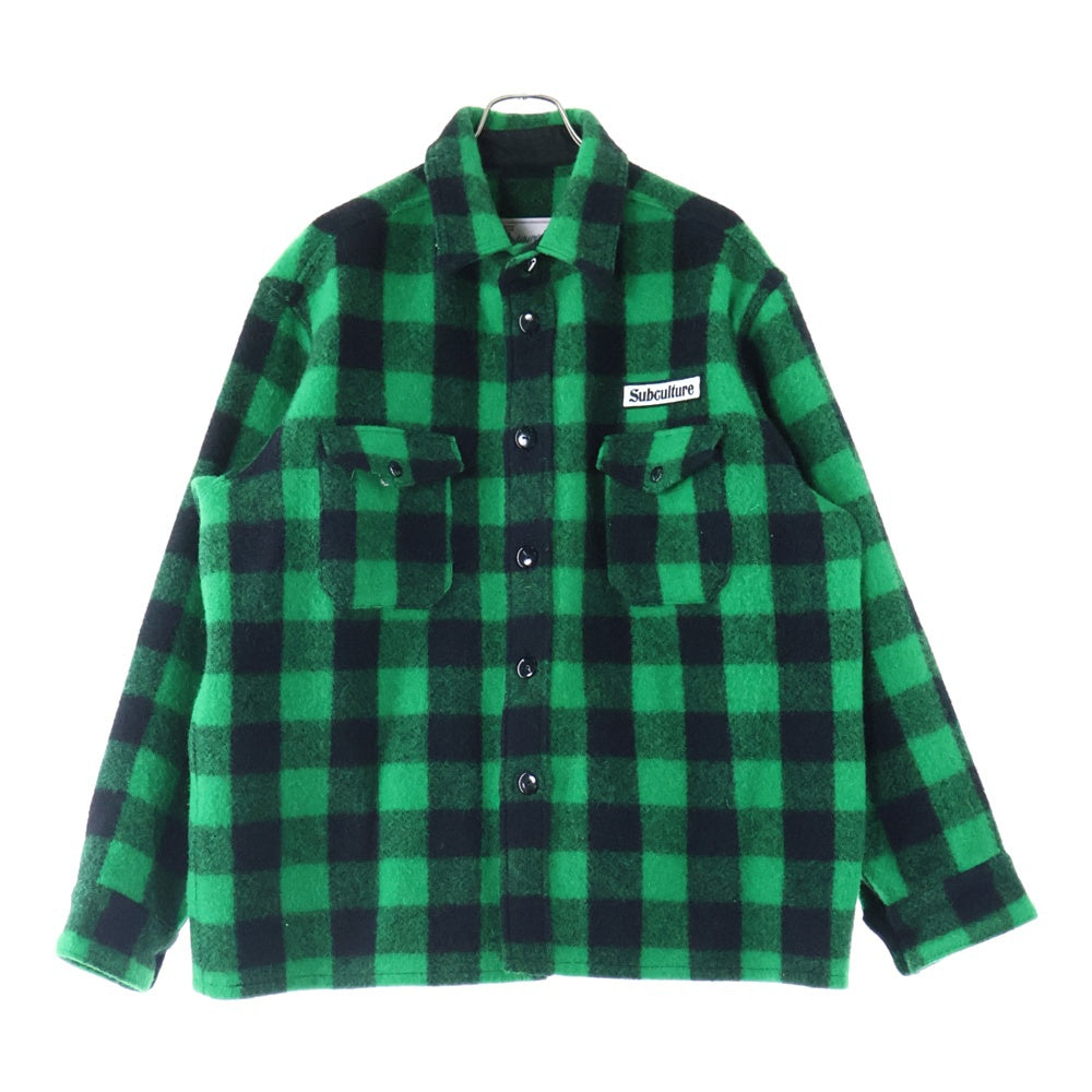 SUBCULTURE(サブカルチャー) 24AW BUFFALO CHECK JACKET