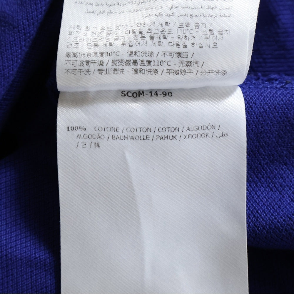 MONCLER(モンクレール) MAGILAIA POLO MANICA CORTA ストライプ 半袖ポロシャツ ブルー420918305500 84093