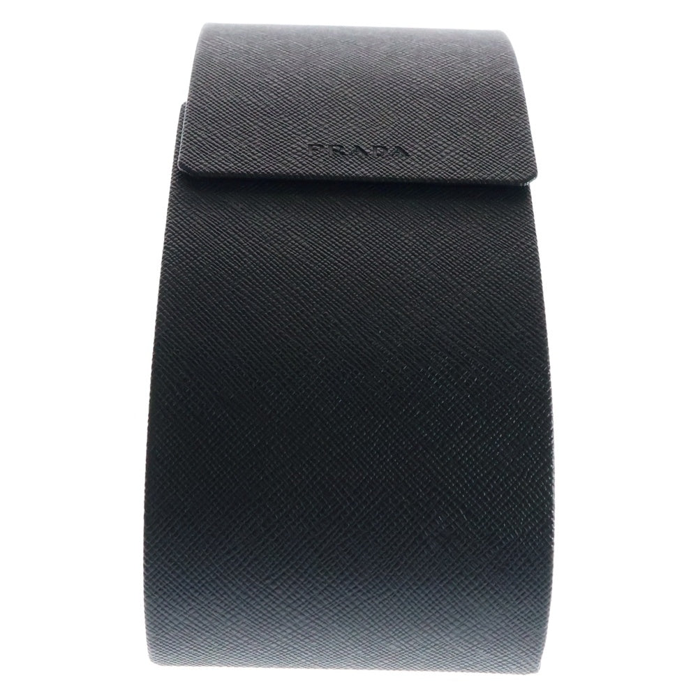 PRADA(プラダ) トライアングルプレート スクエアシェイプ セルフレームサングラス SPR 09Z-F ブラック