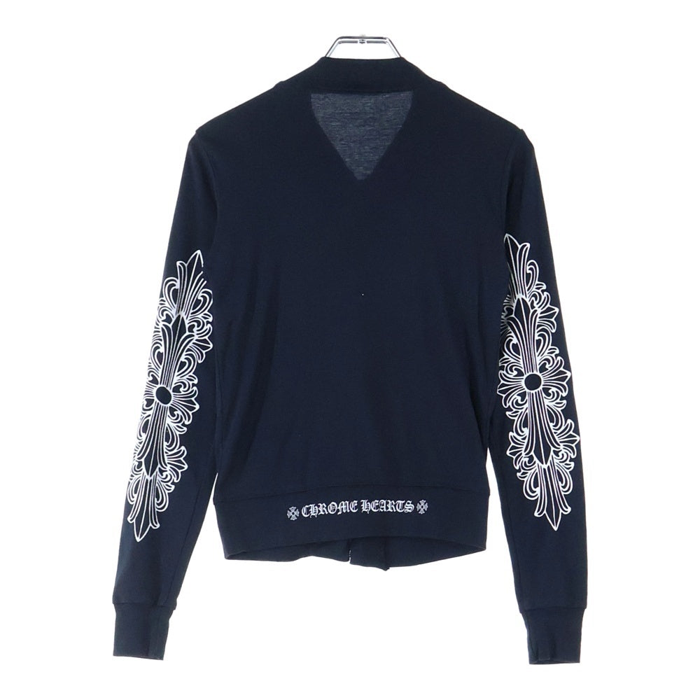 CHROME HEARTS(クロムハーツ) オールド アームフローラル ジップアップ トレーナー スウェット レディース