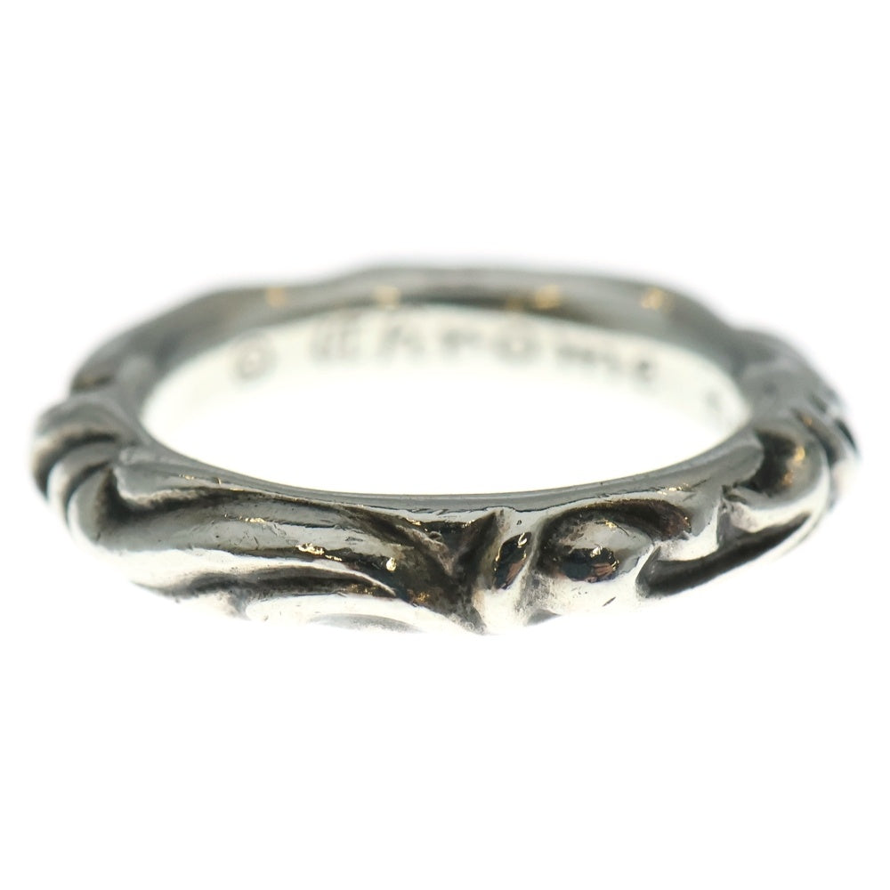 CHROME HEARTS(クロムハーツ) SCRL BAND スクロールバンド リング シルバー BCA351