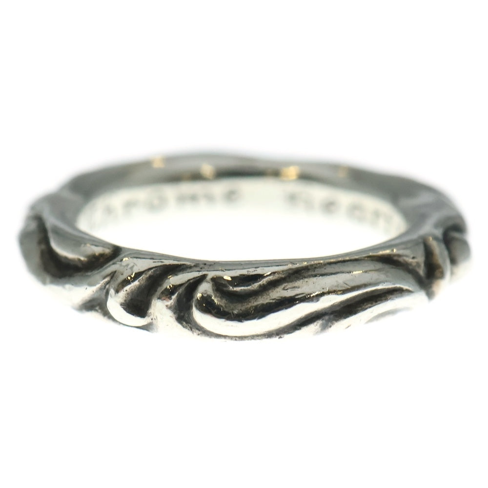 CHROME HEARTS(クロムハーツ) SCRL BAND スクロールバンド リング シルバー BCA351