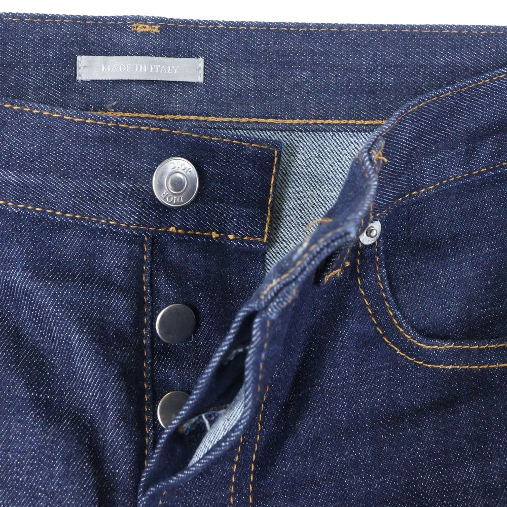 DIOR(ディオール) Oblique Low Cotton Denim Pants 193DS10J226X オブリーク ローコットン デニムパンツ インディゴ