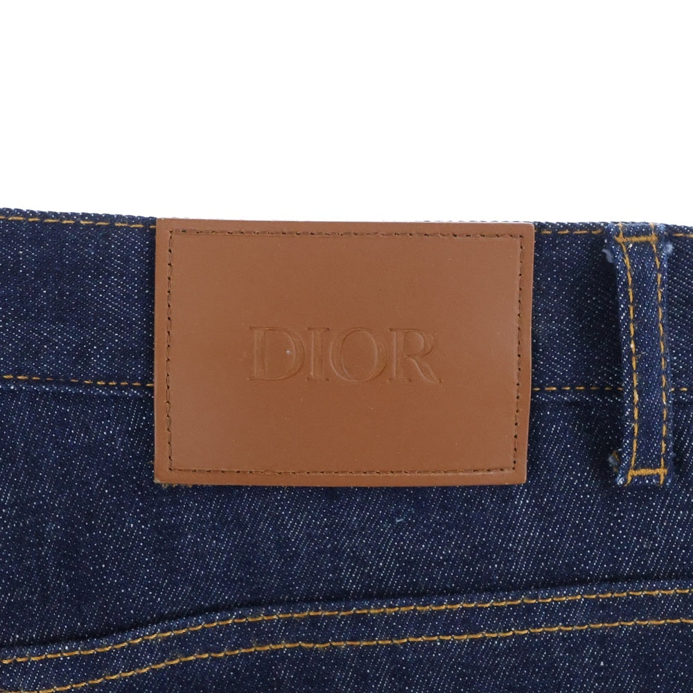 DIOR(ディオール) Oblique Low Cotton Denim Pants 193DS10J226X オブリーク ローコットン デニムパンツ インディゴ