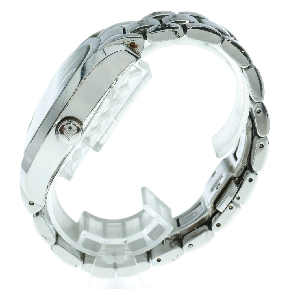 EMPORIO ARMANI(エンポリオアルマーニ) スモールセコンド クオーツ 腕時計 黒文字盤 ブラック/シルバー AR-0680