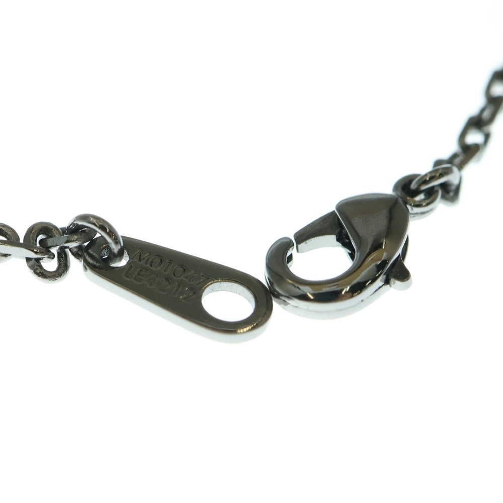 LOUIS VUITTON(ルイヴィトン) フラワー ロケット ペンダント ネックレス シルバー M01047
