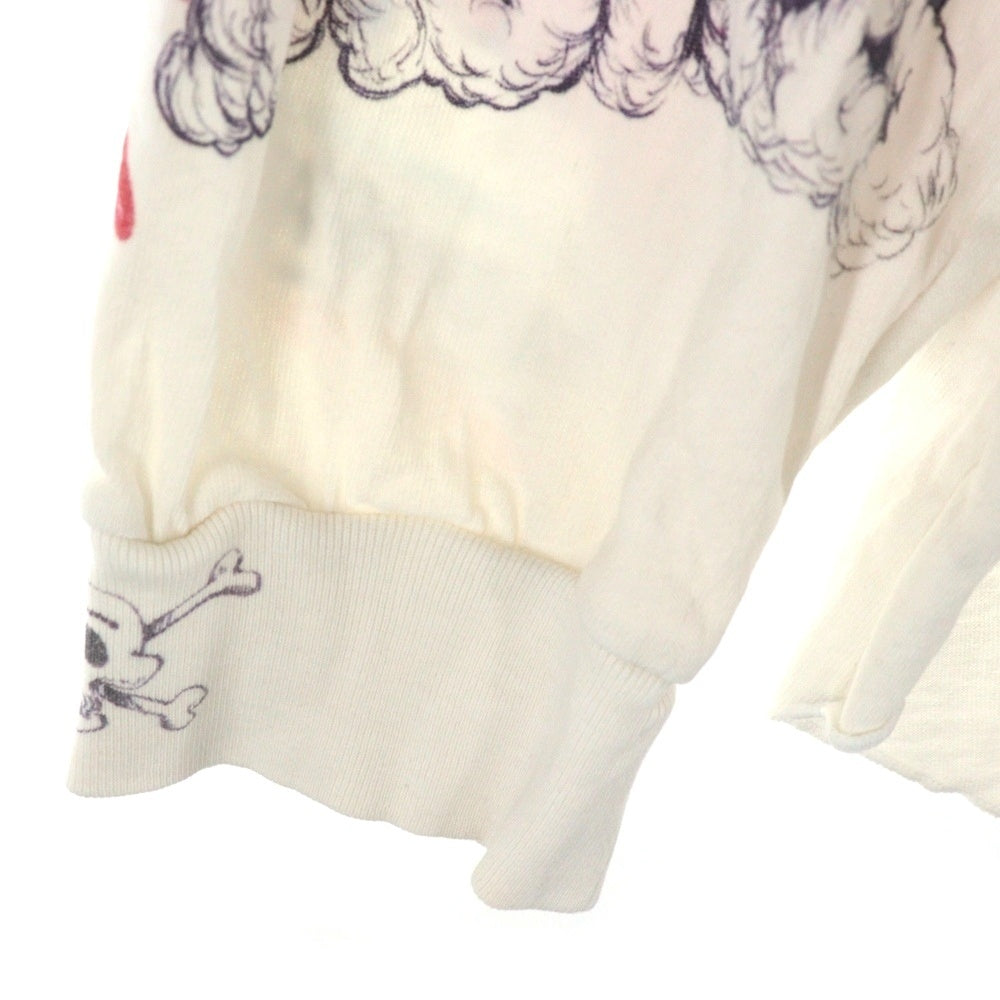 SAINT MICHAEL(セントマイケル) 24SS × BORN X RAISED BR LS TEE LA WHITE SM-YS8-0000-C10 ボーンアンドレイズド マルチデザイン長袖Tシャツ カットソー ホワイト