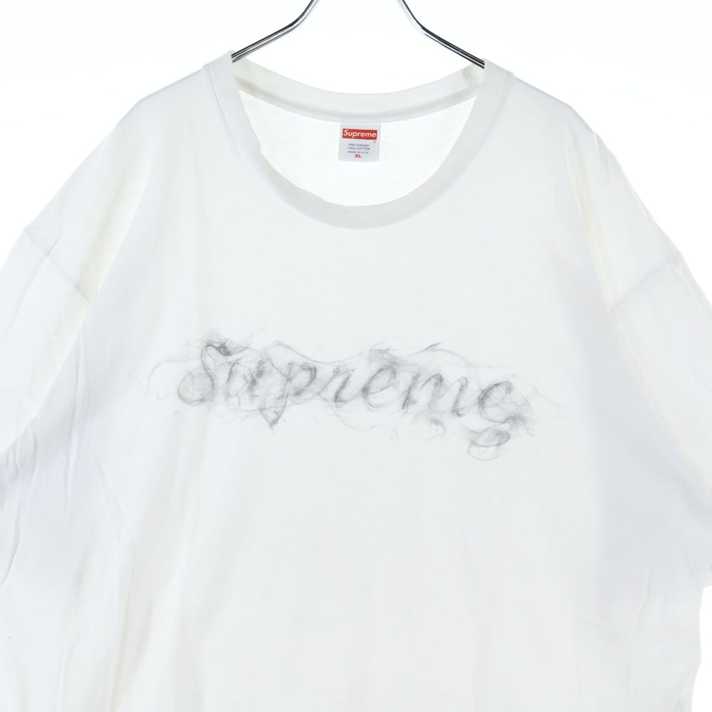 SUPREME(シュプリーム) 19AW Smoke Tee スモーク プリント クルーネック 半袖Tシャツ カットソー ホワイト