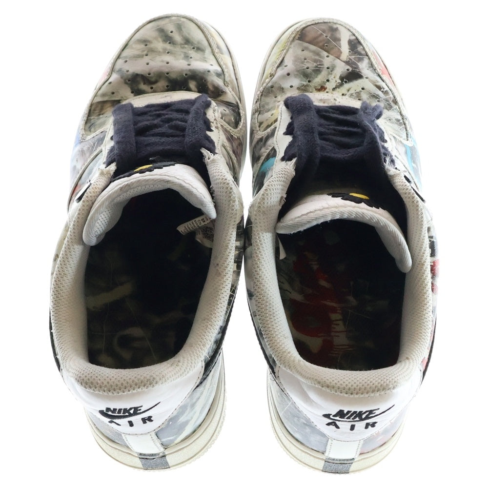 NIKE(ナイキ) ×PEACEMINUSONE AIR FORCE1 07 PARANOISE DD3223-100 ピースマイナスワン エアフォース1 07 パラノイズ ローカットスニーカー ホワイト US8.5/26.5cm