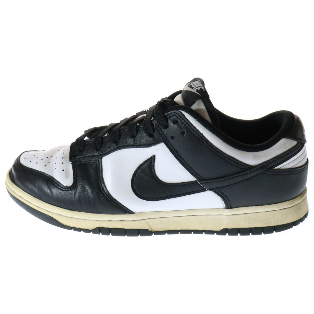 NIKE(ナイキ) DUNK LOW RETRO PANDA DD1391-100 ダンク パンダ ローカットスニーカー シューズ ブラック/ホワイト US8/26.0cm
