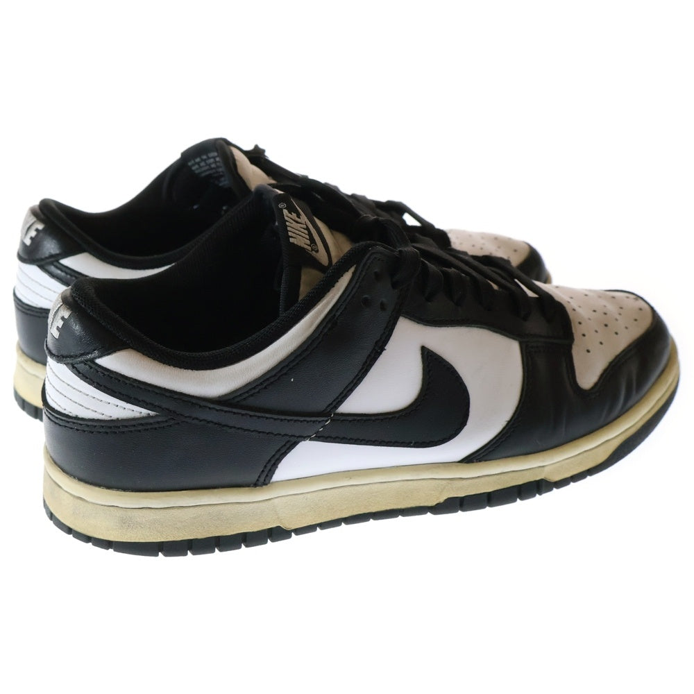 NIKE(ナイキ) DUNK LOW RETRO PANDA DD1391-100 ダンク パンダ ローカットスニーカー シューズ ブラック/ホワイト US8/26.0cm