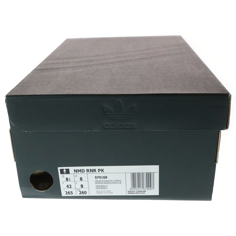 adidas(アディダス) NMD RNR PK S79168 ローカットスニーカー ブラック US8.5/26.5cm